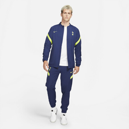 Ensemble survêtement Tottenham Woven bleu jaune 2021/22