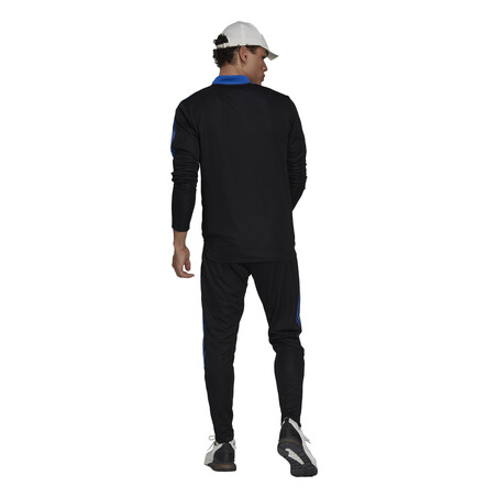 Ensemble survêtement Real Madrid noir orange 2021/22