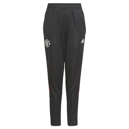 Pantaln survêtement junior Manchester United noir rouge 2021/22