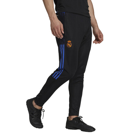Pantalon survêtement Real Madrid noir orange 2021/22
