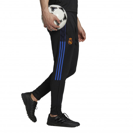 Pantalon survêtement Real Madrid noir orange 2021/22