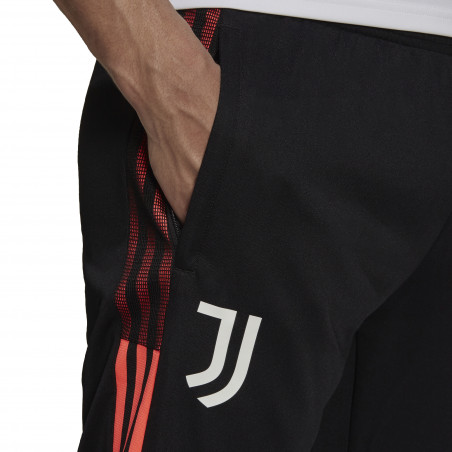 Pantalon survêtement Juventus noir rose 2021/22