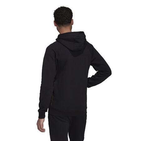 Sweat à capuche Juventus noir jaune 2021/22