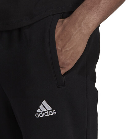 Pantalon survêtement Manchester United molleton noir 2021/22
