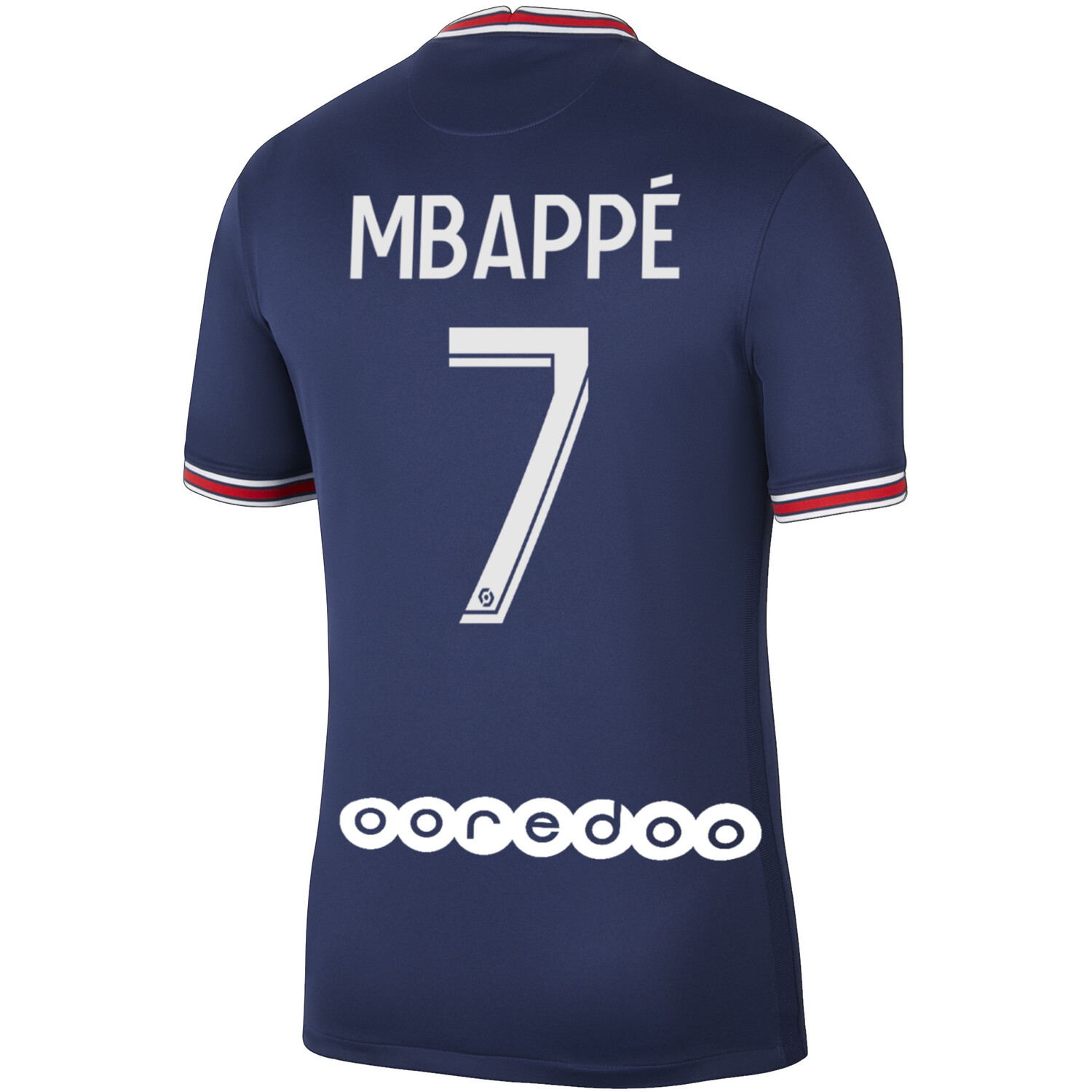 Maillot Mbappé PSG domicile 2021/22 sur Foot.fr