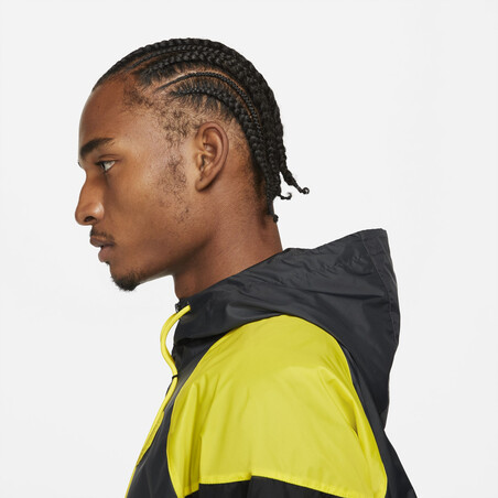 Coupe vent Chelsea noir jaune 2021/22