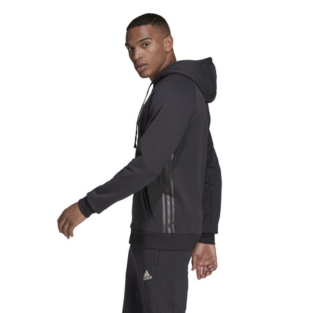 Sweat à capuche Real Madrid noir 2021/22
