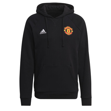 Sweat à capuche Manchester United noir 2021/22