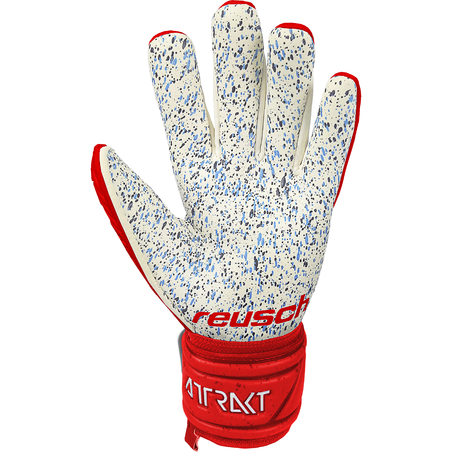 Gants gardien Reusch Attrakt Fusion rouge blanc
