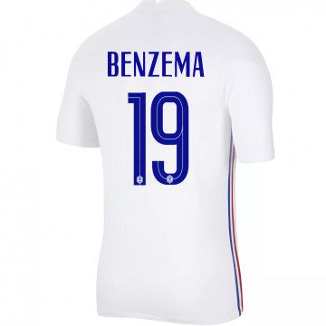 Maillot Benzema Equipe de France extérieur 2020
