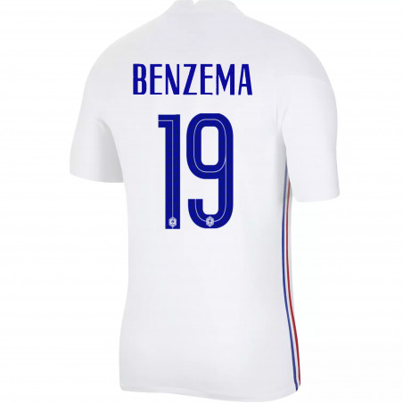 Maillot Benzema Equipe de France extérieur Authentique 2020