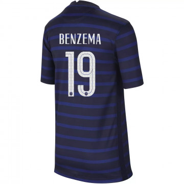 Maillot junior Benzema Equipe de France domicile 2020