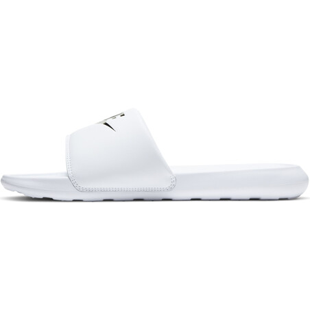 Sandales Nike Victori One blanc noir