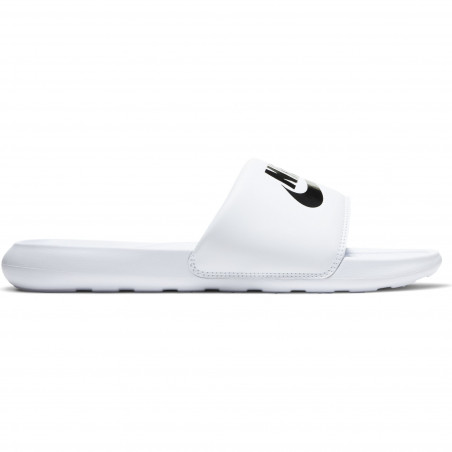 Sandales Nike Victori One blanc noir
