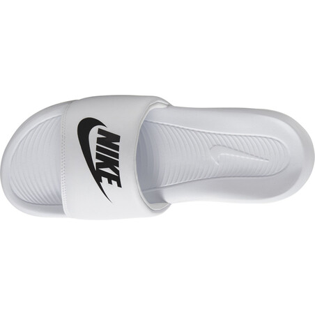 Sandales Nike Victori One blanc noir