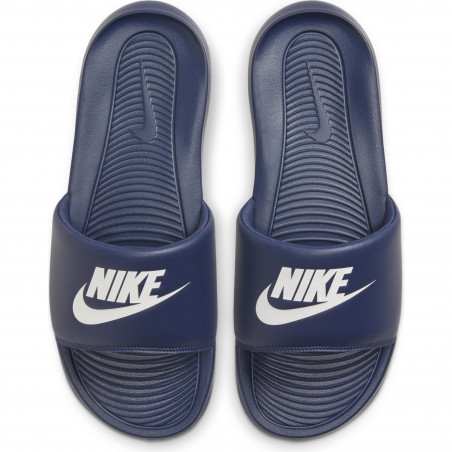 Sandales Nike Victori One bleu blanc