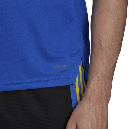Maillot entraînement Manchester United bleu jaune 2021/22