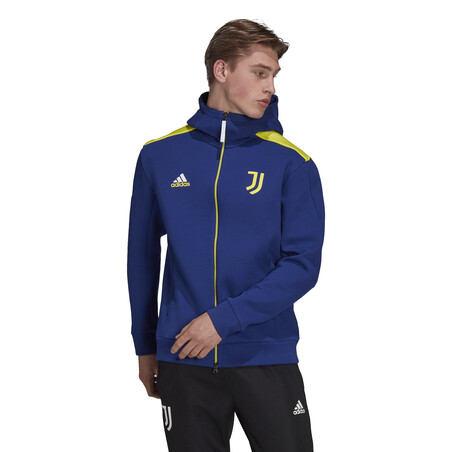 Veste survêtement Juventus ZNE bleu jaune 2021/22