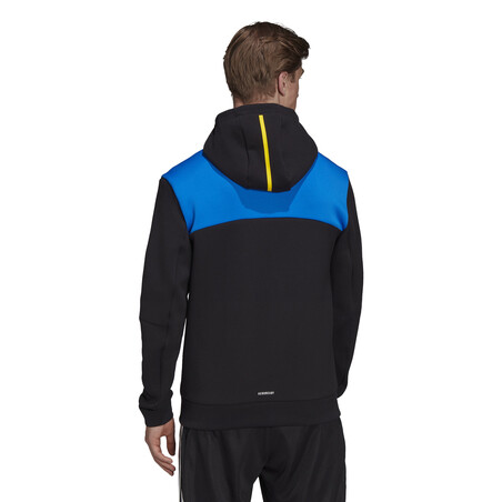 Veste survêtement Manchester United ZNE bleu noir 2021/22