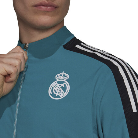 Veste survêtement Real Madrid Europe bleu 2021/22