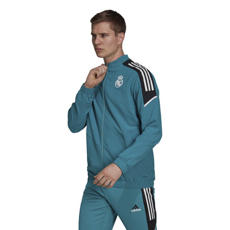 Veste survêtement Real Madrid Europe bleu 2021/22