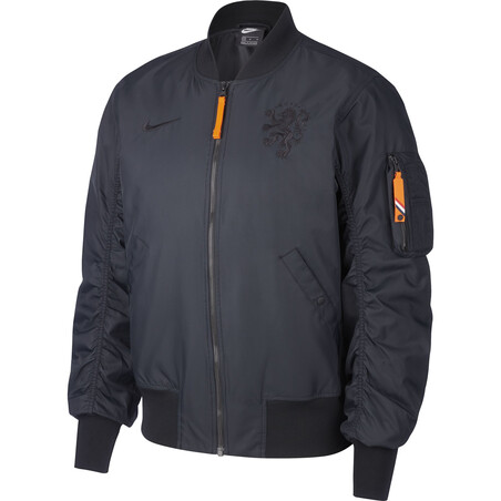 Veste bomber Pays Bas noir 2021