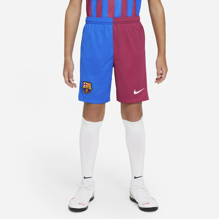 Short junior FC Barcelone domicile 2021/22