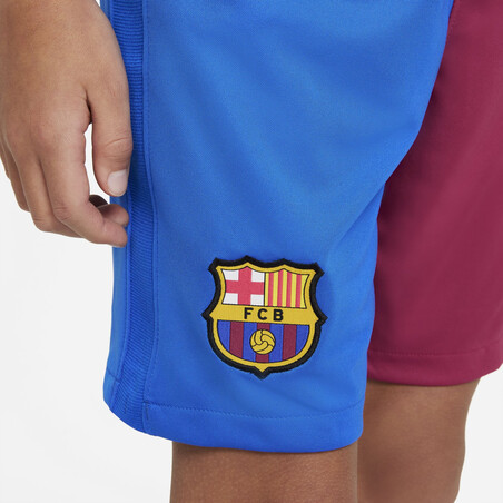 Short junior FC Barcelone domicile 2021/22