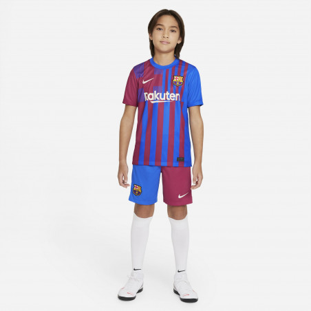 Short junior FC Barcelone domicile 2021/22