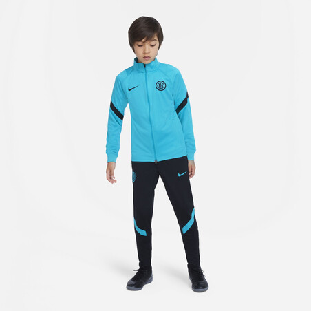 Ensemble survêtement junior Inter Milan bleu noir 2021/22