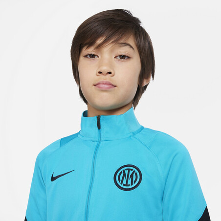 Ensemble survêtement junior Inter Milan bleu noir 2021/22