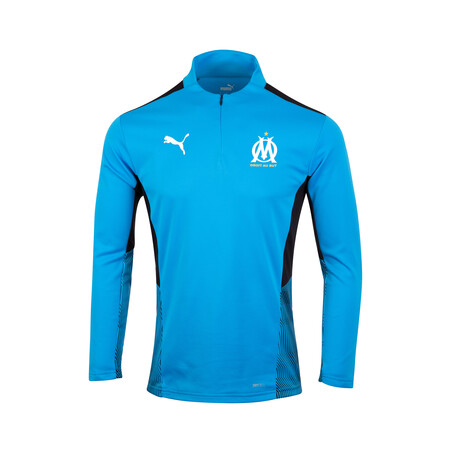 Sweat zippé OM bleu noir 2021/22