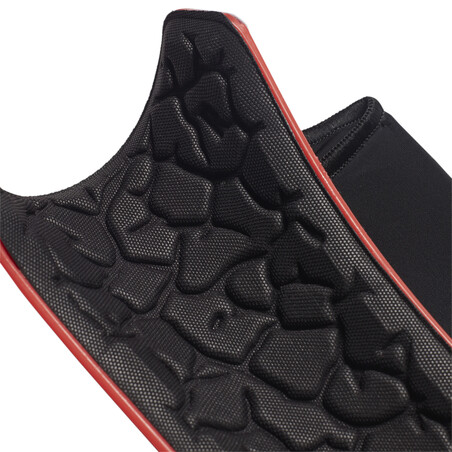 Protège-tibias adidas Predator rouge noir