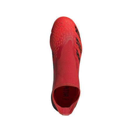 adidas Predator Freak.3 LaceLess montante Turf rouge noir