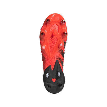 adidas Predator Freak.1 montante SG rouge noir