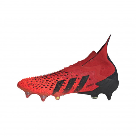 adidas Predator Freak+ SG rouge noir