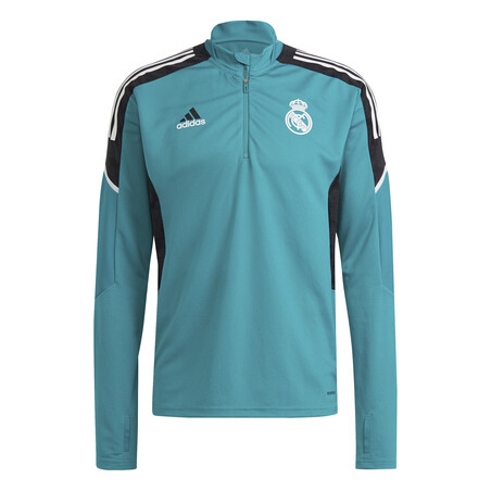 Sweat zippé Real Madrid Europe bleu 2021/22