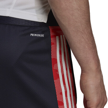 Short entraînement Manchester United Europe noir rouge 2021/22