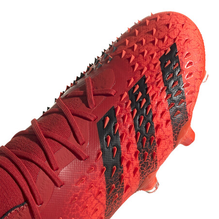 adidas Predator Freak.1 montante FG rouge noir