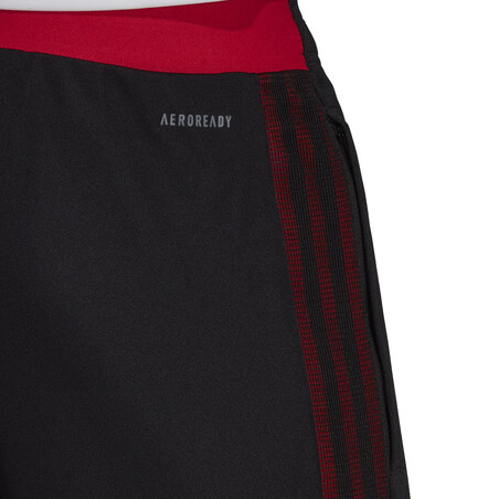 Pantaln survêtement Manchester United noir rouge 2021/22