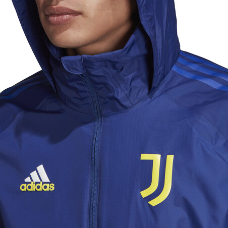 Veste imperméable Juventus bleu 2021/22