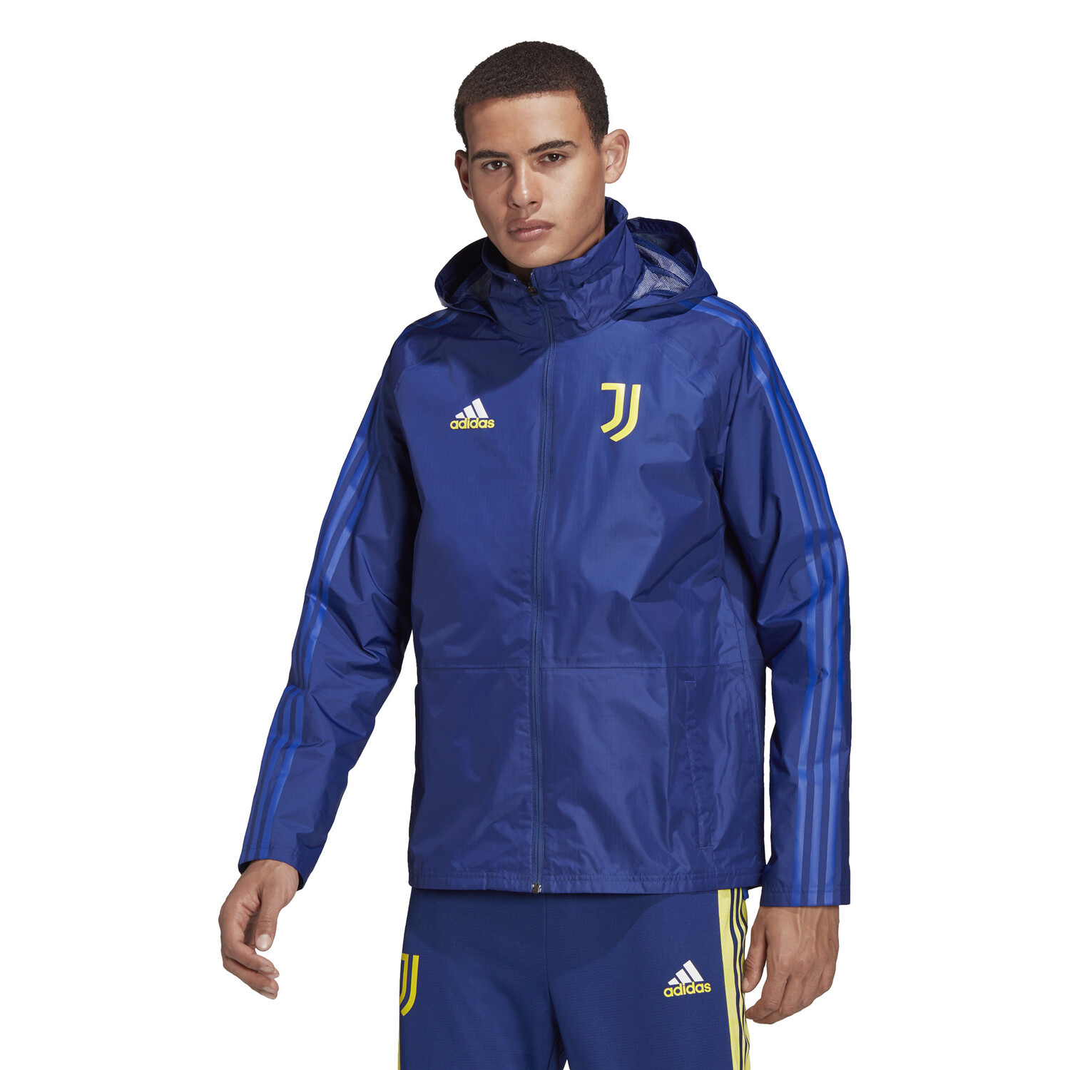 Veste juventus on sale bleu