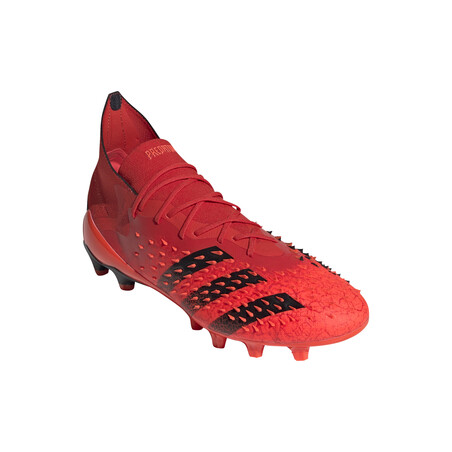 adidas Predator Freak.1 montante AG rouge noir