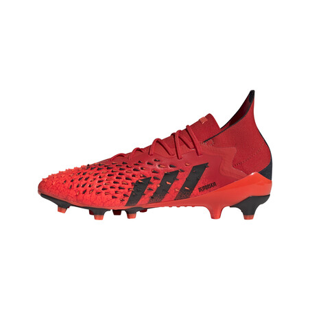adidas Predator Freak.1 montante AG rouge noir