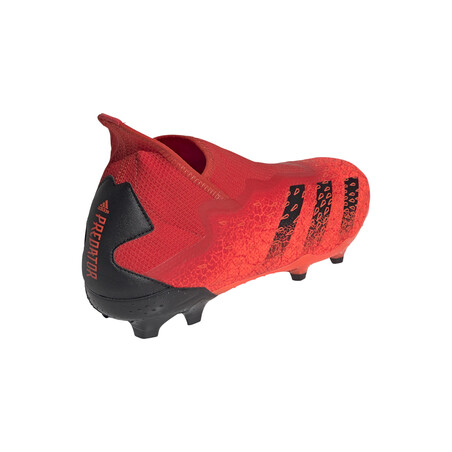 adidas Predator Freak.3 LaceLess montante FG rouge noir