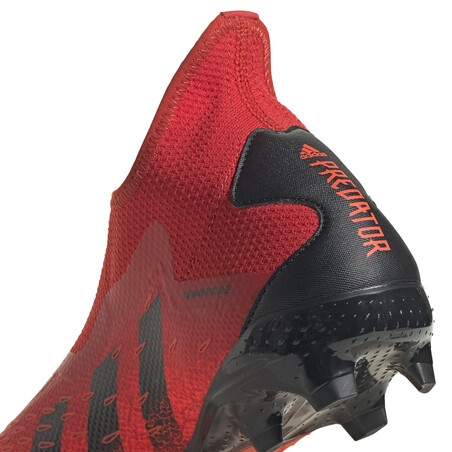 adidas Predator Freak.3 LaceLess montante FG rouge noir