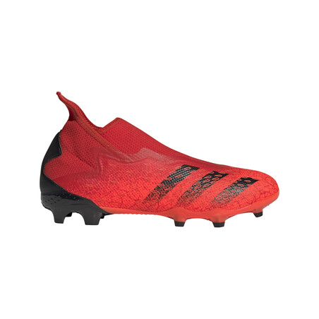 adidas Predator Freak.3 LaceLess montante FG rouge noir