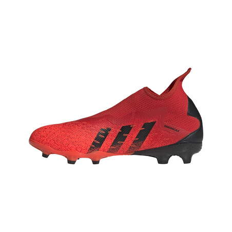 adidas Predator Freak.3 LaceLess montante FG rouge noir