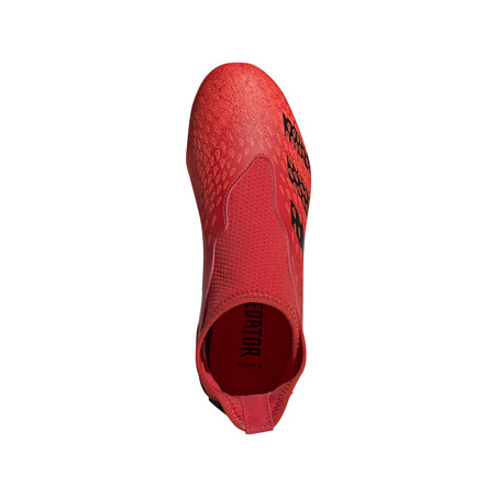 adidas Predator Freak.3 junior LaceLess montante FG rouge noir