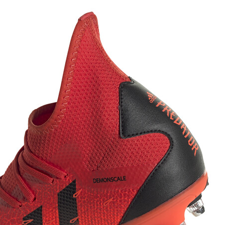 adidas Predator Freak.3 montante SG rouge noir